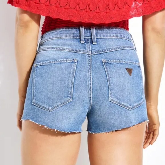 Guess High Rise Shorts NWT 👖 - Picture 3 of 5
